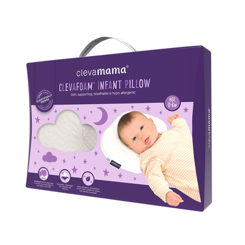 Cleva Foam® 護頭型新生兒枕(0-6M適用)