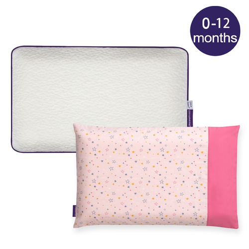 ClevaMama 護頭型嬰兒枕(0-12個月)+枕套