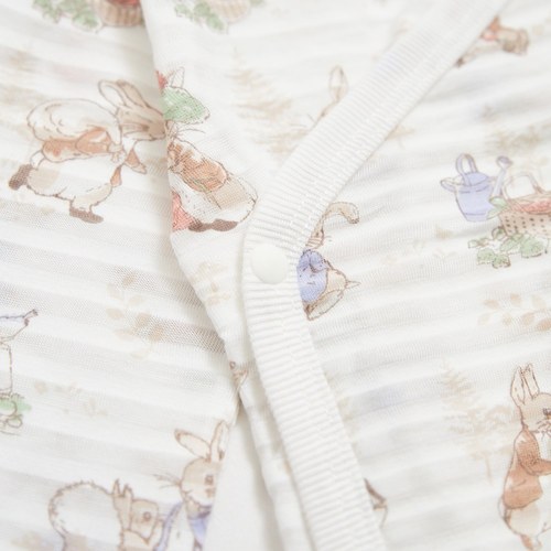 童話世界肚衣兔裝 (天絲橫紋單面布)