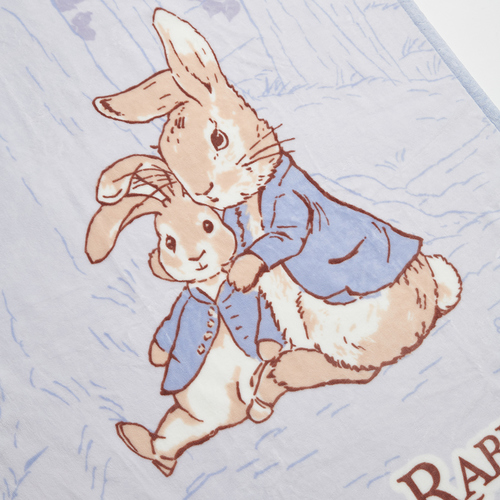 比得兔 幼兒輕量棉柔毛毯禮盒 100x140cm