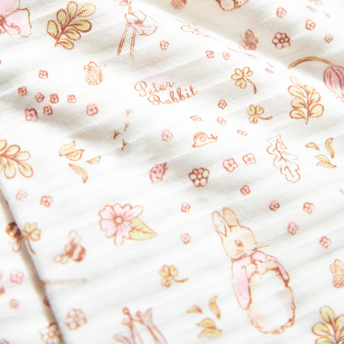 花仙子多功能包被/被毯-天絲棉橫紋單面布 120x120cm