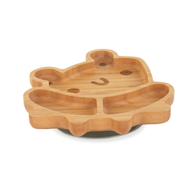 Miniland木製餐盤(小鳥/青蛙)