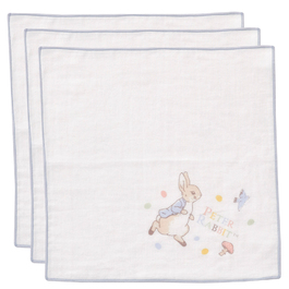 童話比得兔3入紗布手帕
