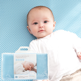 立體超透氣涼墊(吸濕排汗布)-嬰兒床專用