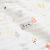小森林短袖兔裝 (天絲橫紋單面布)