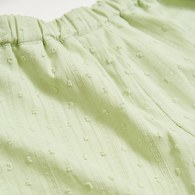 甜蜜午茶蝴蝶結純棉短褲 (綠色)