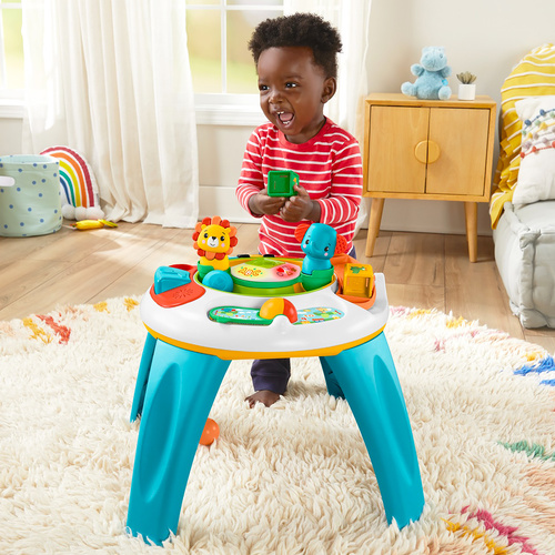 費雪動物學習遊戲桌